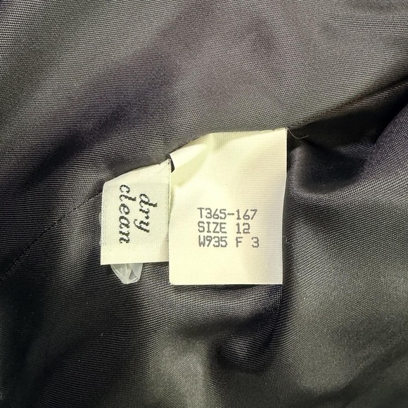 Pendleton Vintage Blazer Skirt Suit Set Womens Size 12 100% Wool USA 80's Retro - Picture 9 of 16